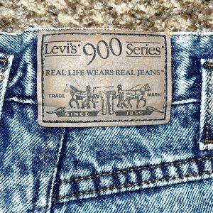 Vintage Stone Washed Levi’s 900 Series“Real”Mom Jeans-Levi’s 900 Series